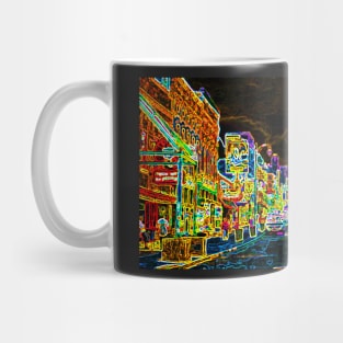 Main Street at Night Mug